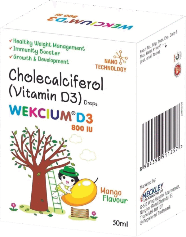 Wekcium D3-800IU Drop